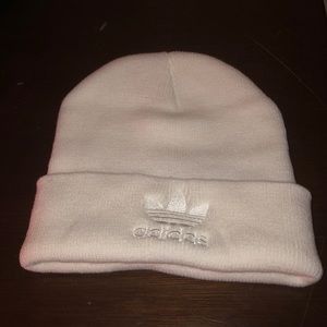 NWOT | Adidas White Beanie